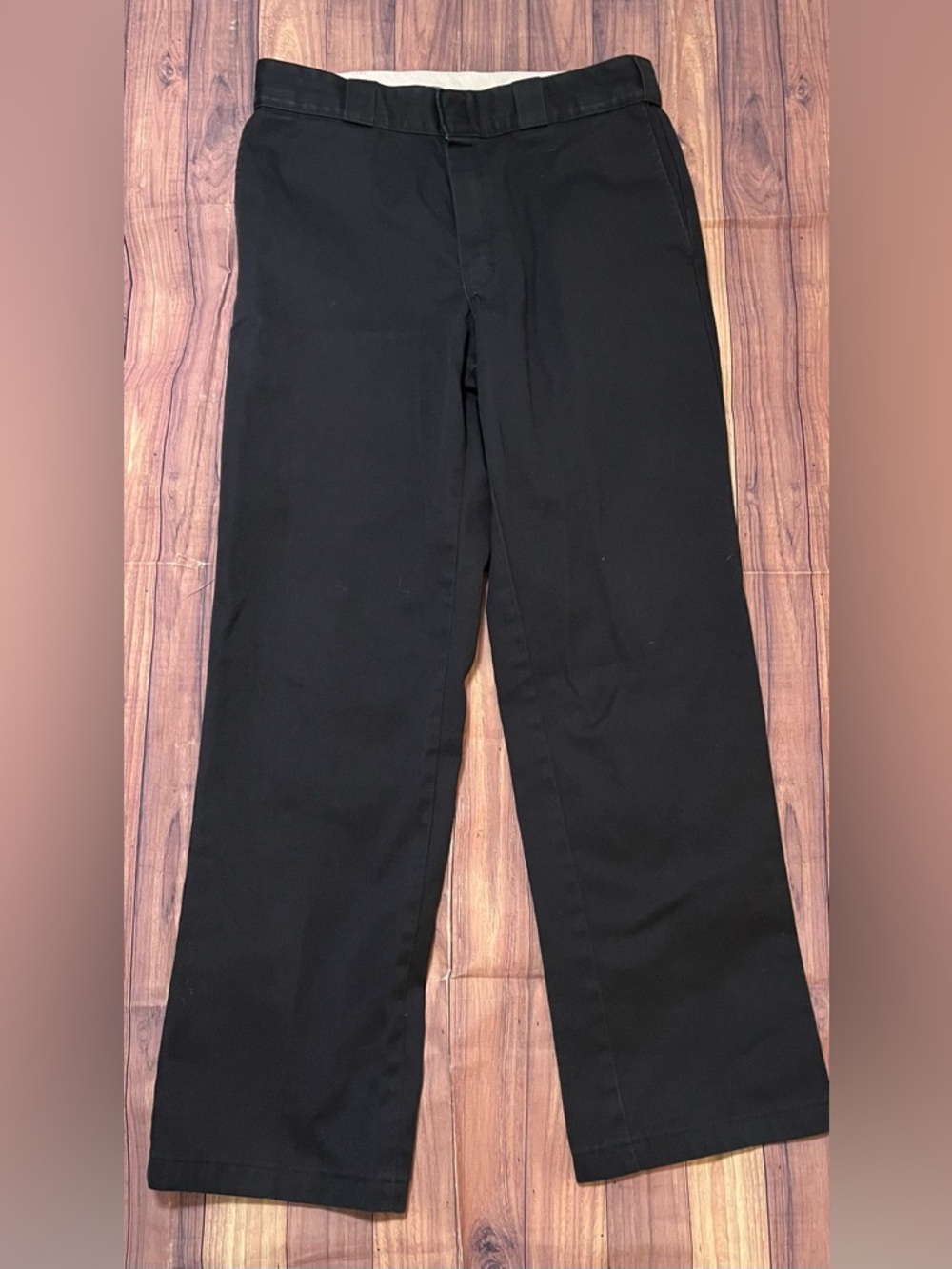 Dickies Black Straight-Leg Work Pants